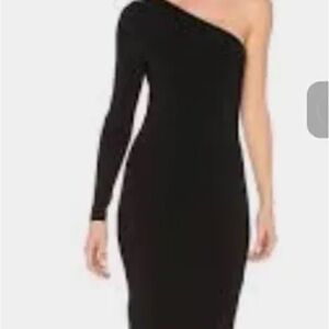 Elizabeth and James , Brittany One Sleeve Knit Bodycon mini dress NEW w TAGS